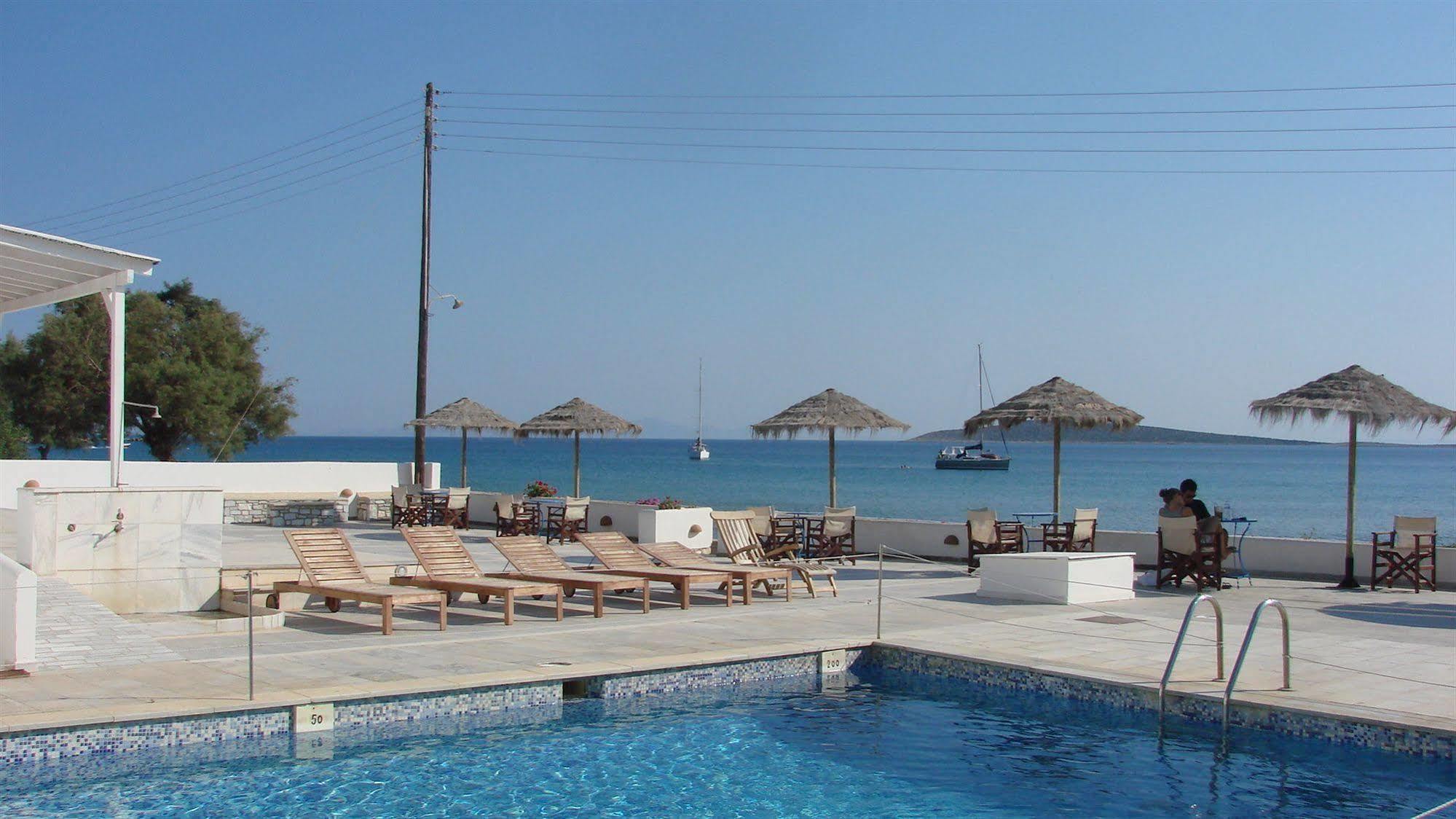 Galatis Beach Hotel Alikí Dış mekan fotoğraf